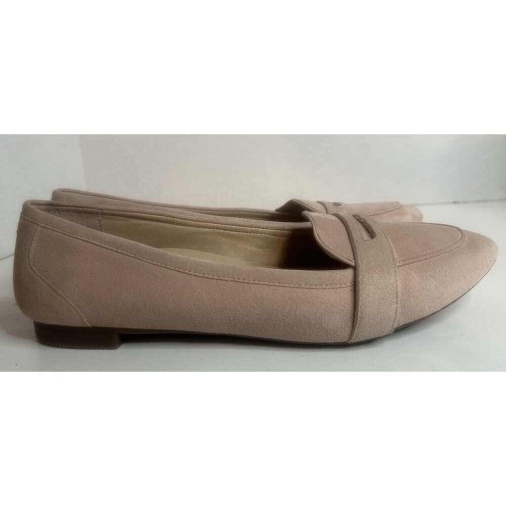 Vionic Women's Pale Pink Suede Loafers